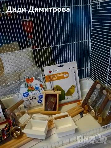 Продавам клетка за папагали , снимка 5 - Папагали - 52578280