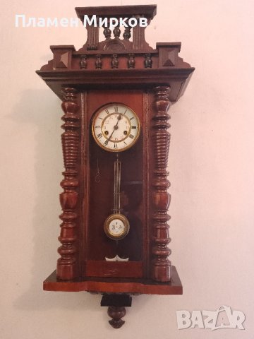 Германски антикварен стенен часовник, снимка 1