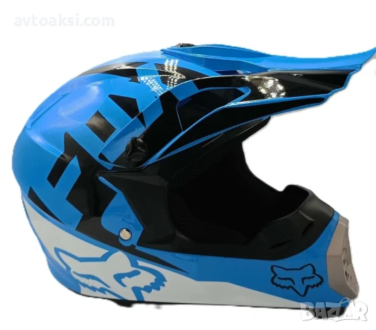 Каска Крос Мотор/Скутер/Бъги/Вело/АТВ FOX-7144, снимка 4 - Аксесоари и консумативи - 51140636
