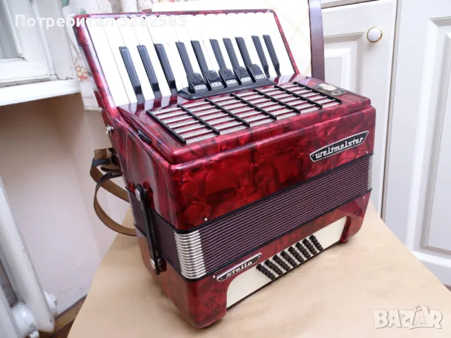 Акордеон Велтмайстер Стела 40 баса, снимка 1