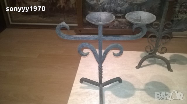 свещници от ковано желязо-антики, снимка 10 - Колекции - 28028048