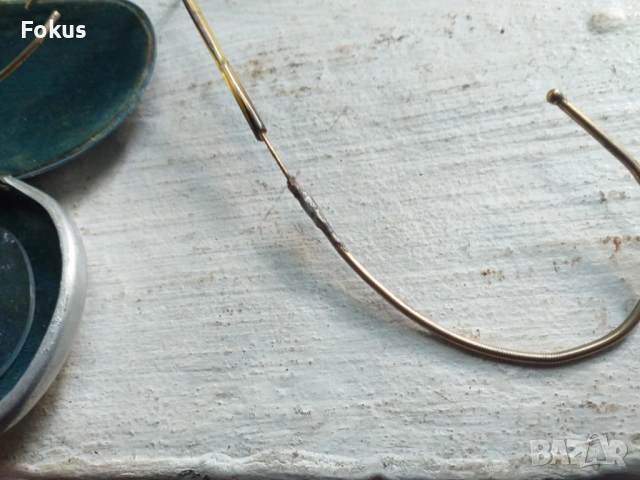 Стари очила с позлата Пенсне, снимка 4 - Антикварни и старинни предмети - 53461612