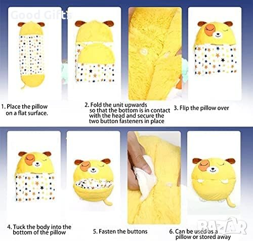 2в1 Детски спален чувал HAPPY NAPPERS, Куче, снимка 6 - Спални чували за бебета и деца - 43389646