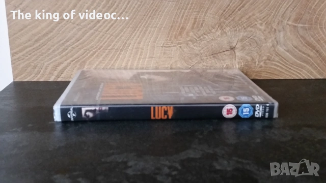 DVD LUCY  ( ЧИСТО НОВ ) , снимка 3 - DVD филми - 53172051
