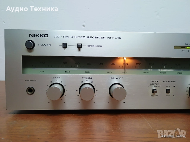 Японски стерео усилвател с уникален звук NIKKO NR-319. Изпращам видео. , снимка 4 - Ресийвъри, усилватели, смесителни пултове - 52855164