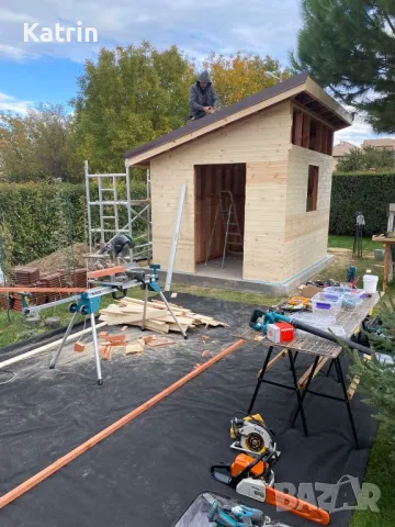 Идейни проекти /Сглобяеми павилиони,бунгала, гаражи , къщи , снимка 9 - Други ремонти - 48491864