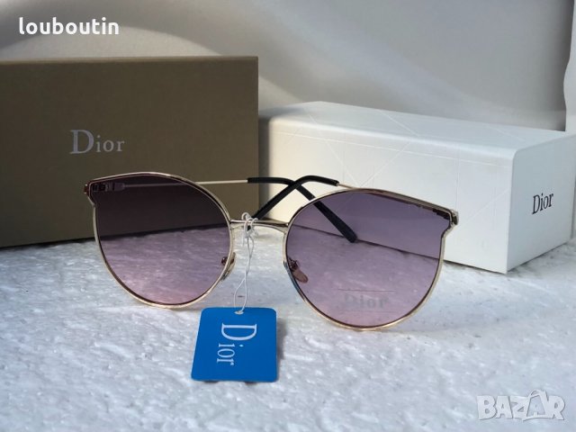DIOR 2021 слънчеви очила тип котка UV 400 защита с лого, снимка 6 - Слънчеви и диоптрични очила - 33570206