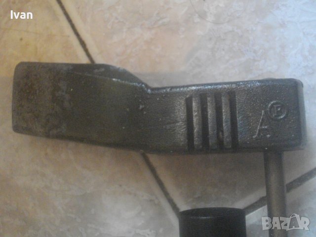 Немска Газова Горелка С Поялник-С Бутилка/Маркуч/Вентил Клапан/-Старо Качество-Отлична-Масивна, снимка 12 - Поялници и запояване - 44081627