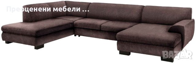 П образен диван Nika на Home affaire внос от Германия., снимка 3 - Дивани и мека мебел - 43424145