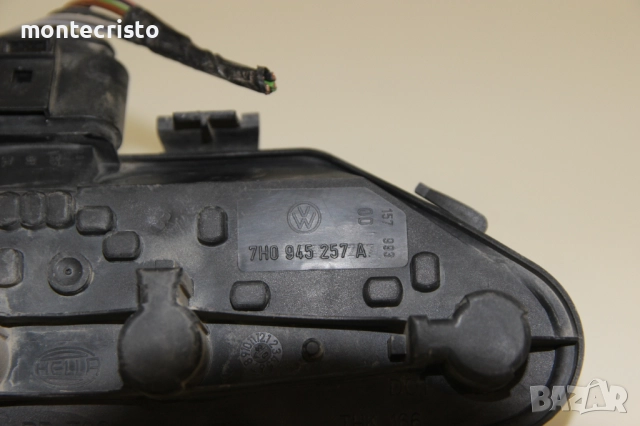 Лява платка стоп VW Transporter T5 2 задни врати (2003-2009г.) 7H0945257A ляв ламподържач Caravelle , снимка 3 - Части - 52397474