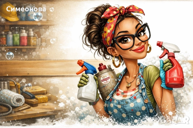 Почистване и освежаване на жилища 