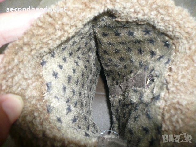 Дамски ботуши естествен велур, снимка 3 - Дамски ботуши - 27085317