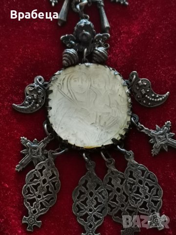 Възрожденски сребърен накит. Куна. Котел. Жеравна, снимка 3 - Антикварни и старинни предмети - 43991334