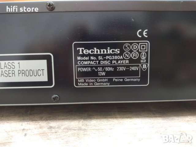 Technics model SL-PG380A, снимка 9 - Ресийвъри, усилватели, смесителни пултове - 28403552