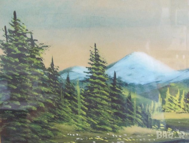 Стара Картина Подписана, снимка 2 - Картини - 43113113