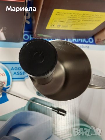 Професионална метална каничка за разпенване на мляко + Миксер за фрапе, снимка 18 - Други - 43986873