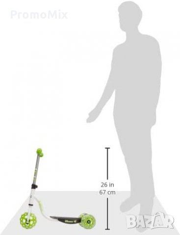 Детска тротинетка Hudora Joey 3.0 11061 скутер с три гуми, снимка 2 - Детски велосипеди, триколки и коли - 33537461