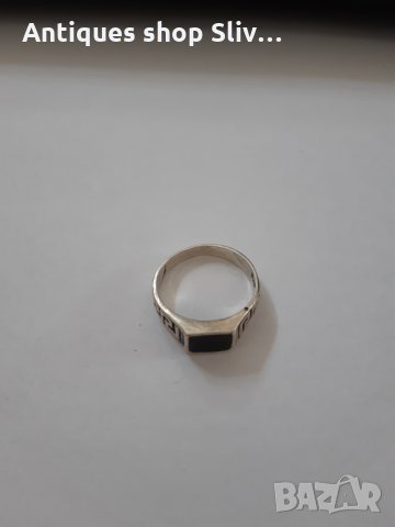 Сребърен пръстен. №0140, снимка 7 - Колекции - 32969267