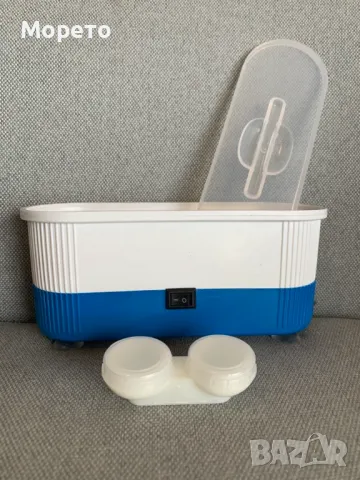 Уред за почистване чрез вибрация(бижута,очила,лещи и др.)Работи с 2 батерии,много икономичен., снимка 3 - Друга електроника - 47940334