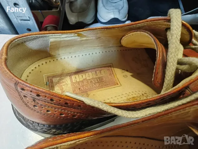 Кожени обувки Apollo 41 номер , снимка 5 - Официални обувки - 47283440