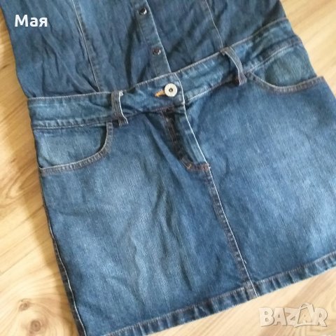 Дънкова рокля, снимка 7 - Рокли - 33381406