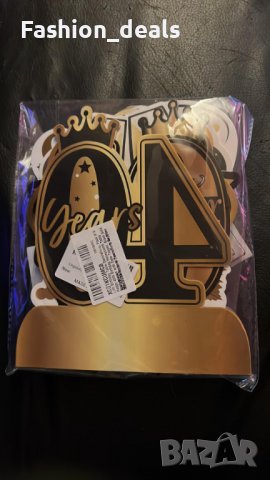 Нова Декорация за маса 40-ти рожден ден Украса Парти консумативи, снимка 8 - Други - 37335823