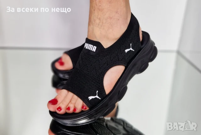 Puma Дамски Черни Сандали Пума Код P605, снимка 13 - Сандали - 50427862