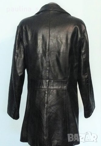 Дамско манто тип сако от естествена кожа / голям размер , снимка 5 - Палта, манта - 26833272