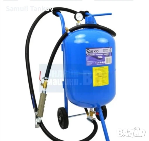 Мобилна пясъкоструйка под наем, снимка 1