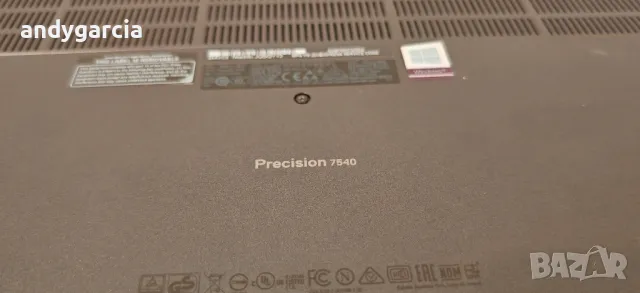 4K UltraHD 100% Adobe/Intel Core i7-9850H/16GB RAM/512GB SSD/NVidia Quadro Т1000/Dell Precision 7540, снимка 7 - Лаптопи за работа - 50022858