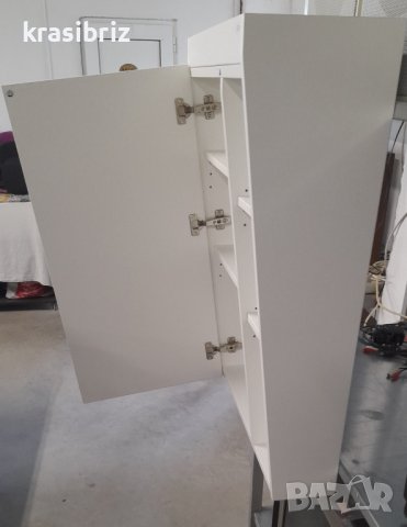 НОВИ.Горен шкаф за баня с огледало внос Германия , снимка 3 - Шкафове - 37495333