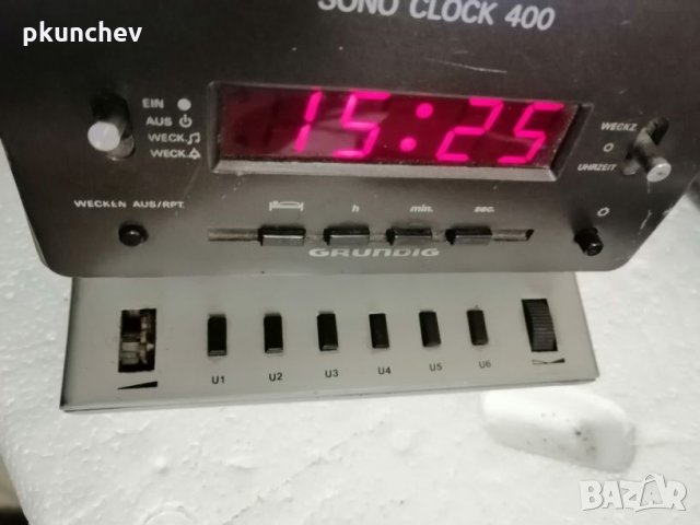Радиочасовник GRUNDIG SONOCLOCK 400A, снимка 2 - Радиокасетофони, транзистори - 27073271