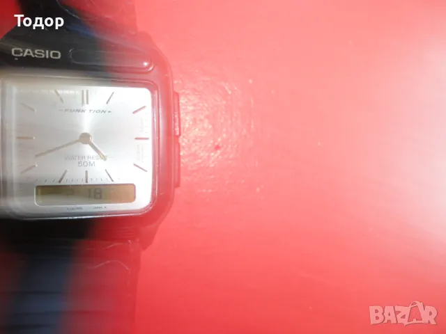 Оригинален радио управляем часовник Casio FKT Module 785, снимка 6 - Мъжки - 47481885