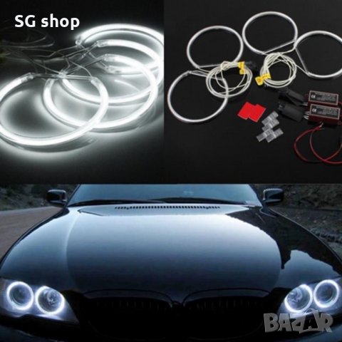 Ангелски очи Angel Eyes CCFL BMW E36 E38 E39 E46 Е87 Е83 Е60 Е53 Голф