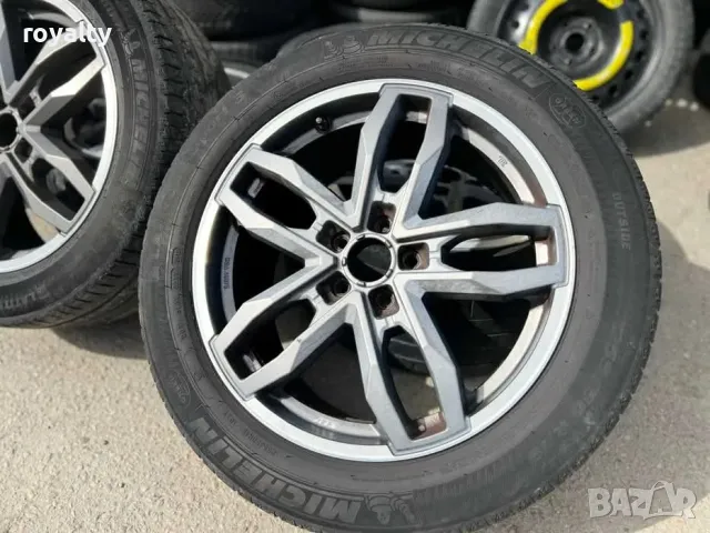 5x112 19 Джанти Mercedes ML R Class W164 W166 Мерцедес 5х112 ЕТ 60 J 9 Централен отвор 66.6 Летни гу, снимка 6 - Аксесоари и консумативи - 49626047