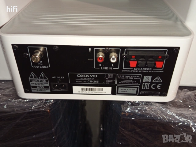Аудио система Onkyo CR-265, снимка 4 - Аудиосистеми - 53385868