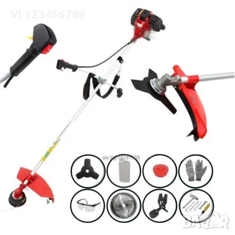 Бензинов тример за трева KraftRoyal 74cc, двутактов