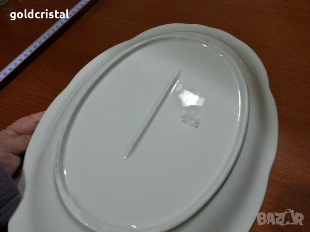 Стар полски порцелан плато , снимка 4 - Антикварни и старинни предмети - 43453234