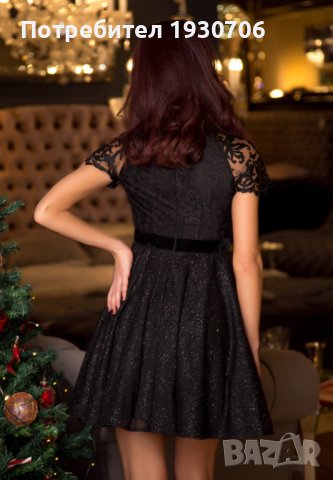 Елегантна черна рокля на "Nixa"