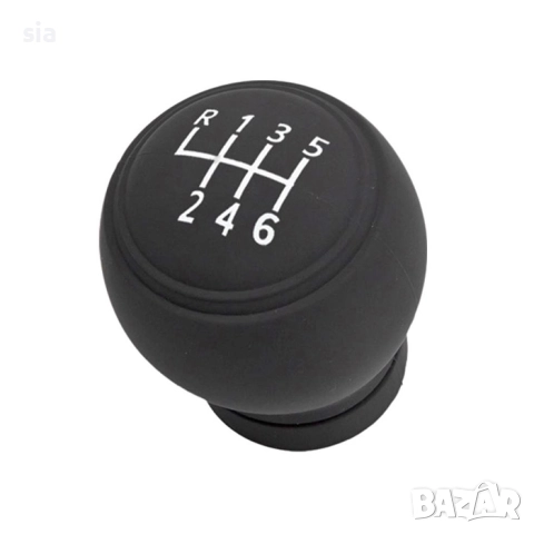 Калъфче за топка за скоростен лост, силиконов протектор, универсален за 6 Скорости