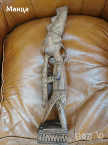 Африканска фигура Йоруба от Нигерия, снимка 5 - Антикварни и старинни предмети - 52175760