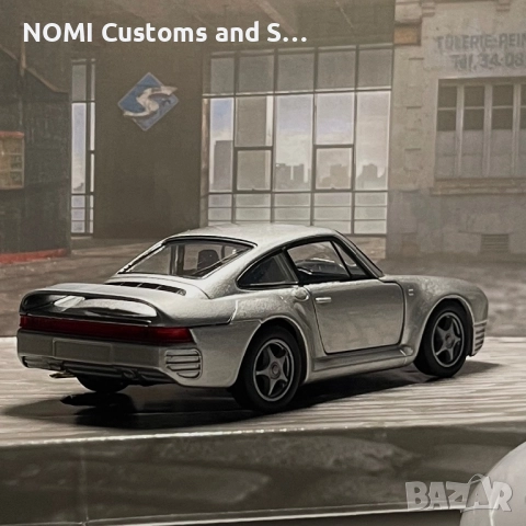 Porsche 959 умален модел, снимка 2 - Коли, камиони, мотори, писти - 52516362
