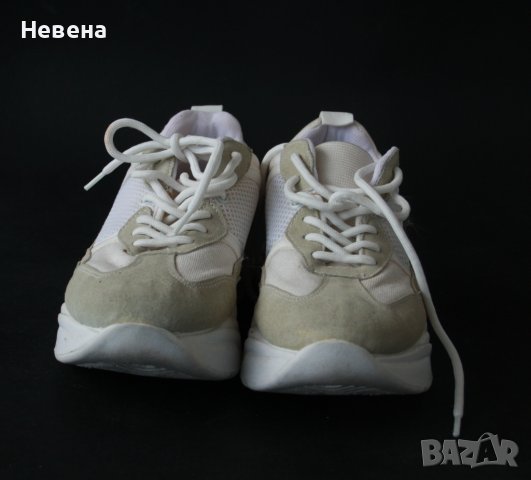 Дамски Сникърси Естествена Кожа Италиянски Номер 38, снимка 6 - Маратонки - 43919375