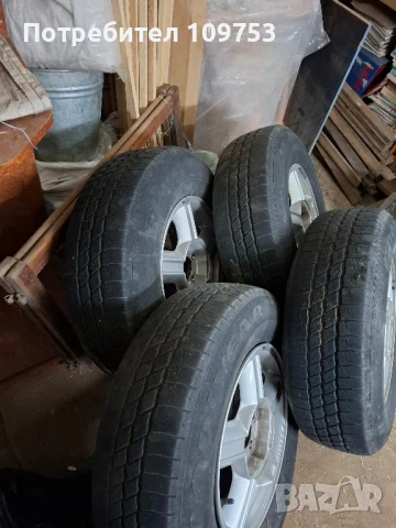 4 бр. Алуминиеви джанти 15'' за SUVs + гуми, снимка 3 - Гуми и джанти - 51155588