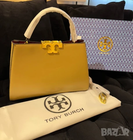 Чанта+кутия+торбичка Висок клас tory burch, снимка 3 - Чанти - 51273544
