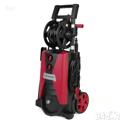 Водоструйка Steinhaus PRO Серия, 2000 W 150 бара, 400 л/ч - 24 месеца гаранция, снимка 2 - Парочистачки и Водоструйки - 50372487