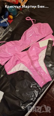 КОМПЛЕКТ ЛАТЕКС ОТ 2 ЧАСТИ /2ХЛ, снимка 8 - Корсети, бюстиета, топове - 43215597