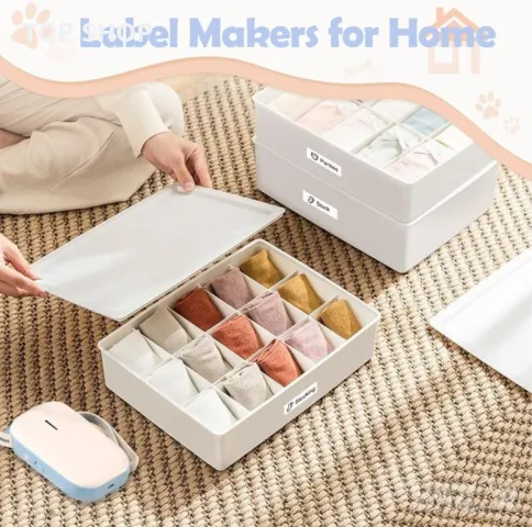 CLABEL 520B принтер за етикети, преносим,Bluetooth,iOS Android, снимка 4 - Друга електроника - 49106175