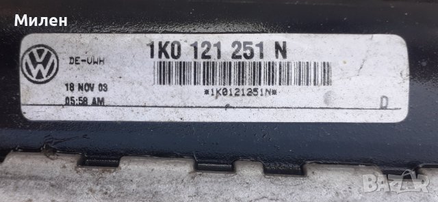 Воден Радиатор За Ауди А3 2,0TDI 140 к.с 2003-2009 Година Audi A3 , снимка 2 - Части - 38112253