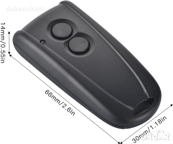 Дистанционно за гараж 433.92 MHz, Hormann Ecostar, Liftronic, 2 бр., снимка 2 - Друга електроника - 53095233